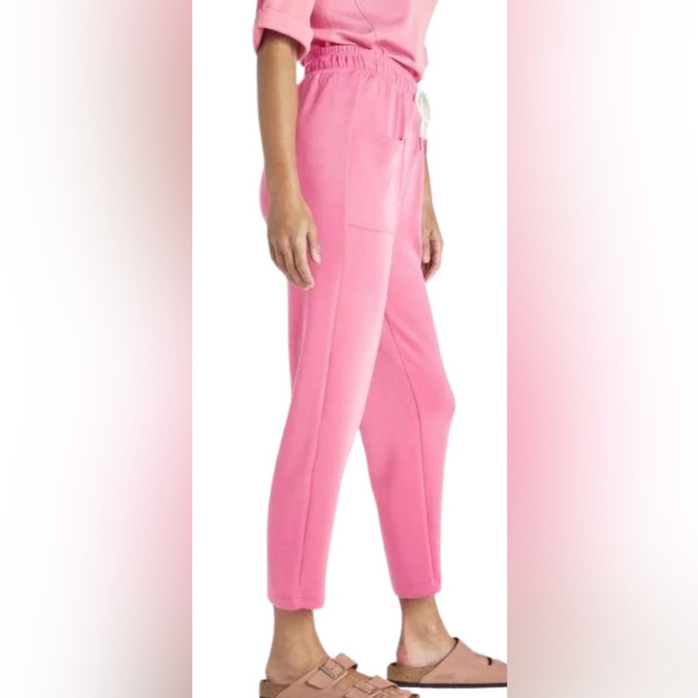 Splendid Massie Scuba Knit Sweatpants pink Size XL - Picture 3 of 13